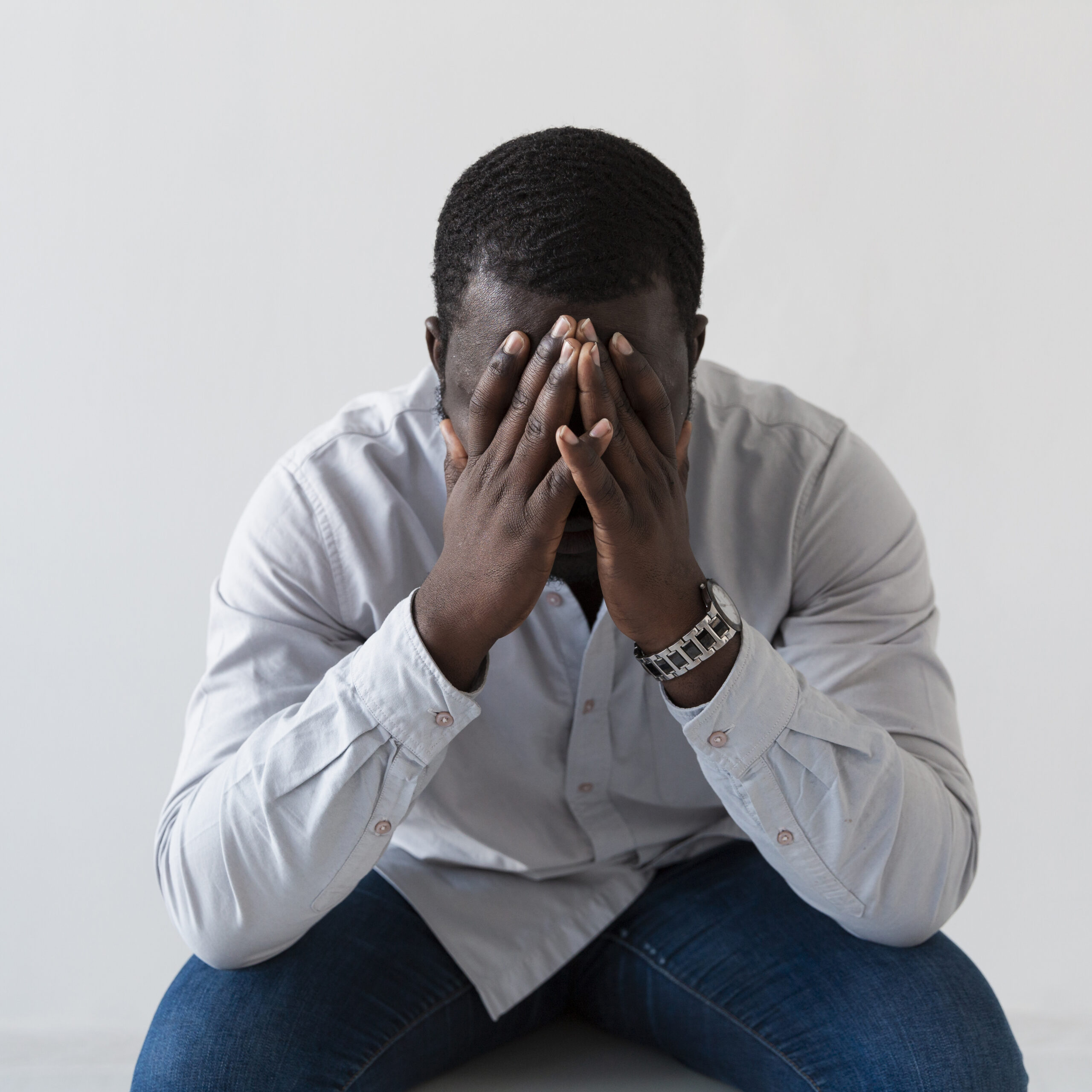Therapist providing mental health support to a teen or adult during a counseling session